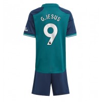 Arsenal Gabriel Jesus #9 Replica Third Minikit 2023-24 Short Sleeve (+ pants)